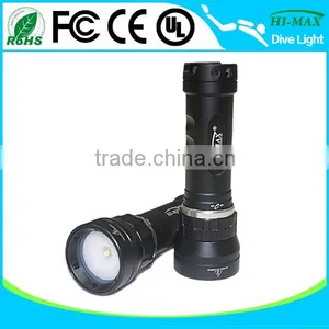 Rechargeable 120 Wide Angle Scuba Dive Underwater Video Torch Light thumbnail-5