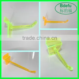 Transplarent ABS Slot Wall Hooks/ Acrylic Display Hooks / Plastic Hooks /Pegboard Hooks/Display Hooks thumbnail-1