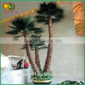 Customized Palm Tree Hand-made Artificial Palm Tree With Fiberglass thumbnail-5