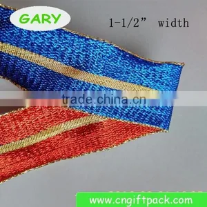 1" Wire Edge Merry Christmas Ribbon Decorating Christmas Wired Ribbon thumbnail-6