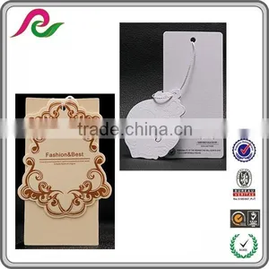 Printed Clothing Label , Paper Hangtag Printing Service China Factory thumbnail-1