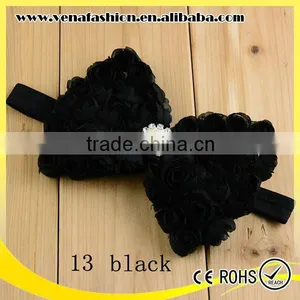 Bow Top Elastic Baby Hair Accessories Headbands thumbnail-4