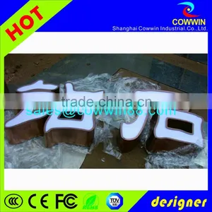 3D Lighting Acrylic Mini LED Channel Letter Sign / Bending Machine Making Acrylic Face thumbnail-4