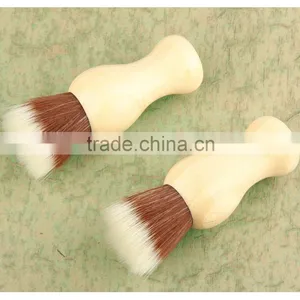 Wooden Resin Handle Shaving Brush , Facial Shaving Brush Factory Shaving Brush Knots thumbnail-3
