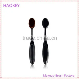 10PC/Set Pro Toothbrush Shaped Eyebrow Foundation Power Face Eyeliner Lip Oval Cream Puff Brushes Makeup Beauty Tools Set thumbnail-5