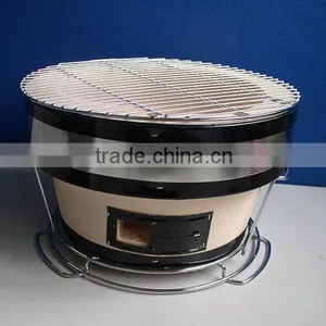 2016 Newest Tabletop Charcoal Mini Clay Barbeque Grill for Sale thumbnail-4