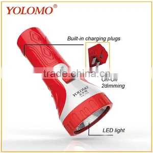 1W Single LED Rechargeable Flashlight thumbnail-1