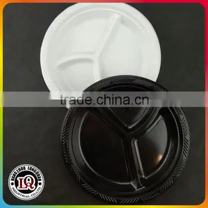 Cheap Disposable 3 Compartment Plastic Plate thumbnail-1
