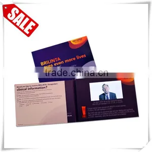 Pre-recorded Message Greeting Card, Lcd Video Brochure, Lcd Video Card thumbnail-1
