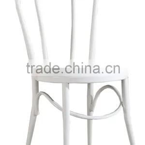 Whole Sale Cheap Steel Frame Coffee Chair With Leather Cushion T002 thumbnail-2