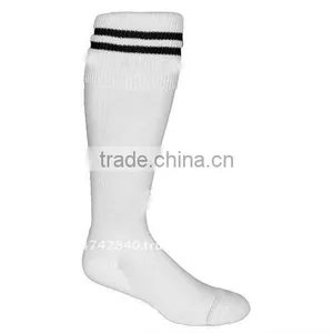 White Soccer Sock thumbnail-1