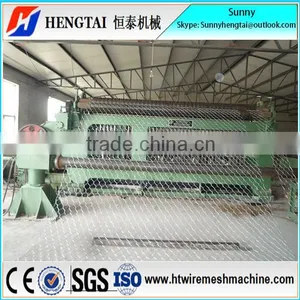 New Technology Automatic Large Hexagonal Wire Mesh Fence Machine/Gabion Mesh Making Machine thumbnail-5