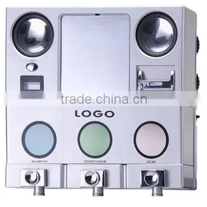 Shower Radio With 3 Dispenser thumbnail-1