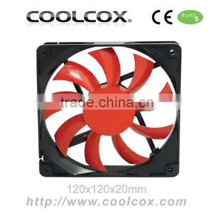 120x120x20mm DC Cooling Fan,12020 Axial Fan,DC 5V/12V/24V Industrial Fan,Exhaust Fan thumbnail-1