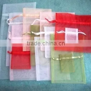 Factory Hot Sell Customed Organza Gift Bag ,many Colors thumbnail-2