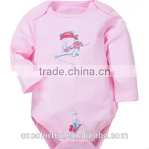Long Sleeve Baby Bodysuit 3 Colors thumbnail-4