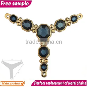 Wonderful Metal Footwear Chain Decorative With Black Pearl thumbnail-1