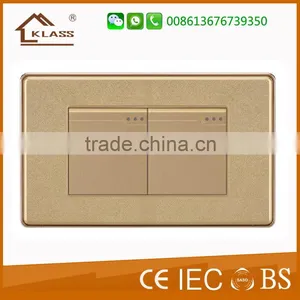 Smart Home Touch Light Wall Switch 1gang 2way Electric Wall Switch for Home thumbnail-3
