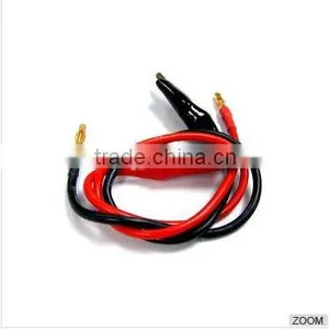 4.0mm Banana Plug to 45mm Alligator Clip Test Lead thumbnail-1