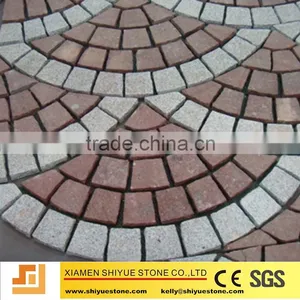Fan Shaped Paving Stone on Net thumbnail-4