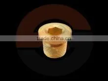 Brass Round Head Allen Key Stop Plug thumbnail-1