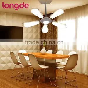 Single CCT Retractable Fan Shape LED Ceiling Pendant Lamp With CE-LVD/EMC/RoHS/ Photo-Biologic thumbnail-4
