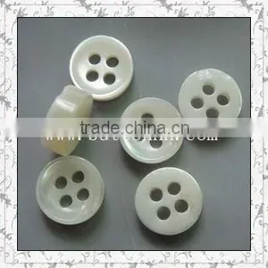Wholesale Designer White Mother of Pearl Shell Buttons thumbnail-1