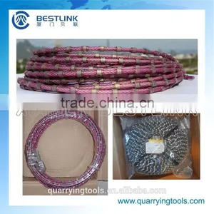 New Design Multi Cutting 7.2mm Diamond Wire for Granite Slabs Cut With High Quality thumbnail-5