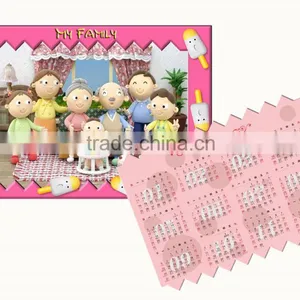 The Queen of Quality Paper Magnetic Photo Frame Promotional PVC Magnetic Photo Frame thumbnail-6