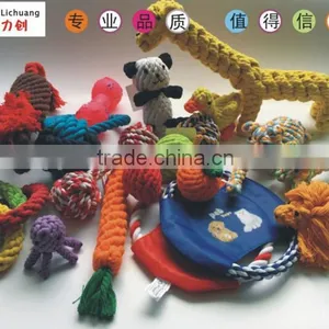 QQPET High Quality Pet Rope Toys Cotton Dog Chew Toys Hot Dog Toys thumbnail-5