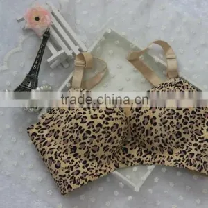 Sexy Tiger Leopard Push up Seamless One Piece Bra thumbnail-1