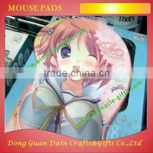 Beautiful Girl Breast Gel Mouse Pads thumbnail-1