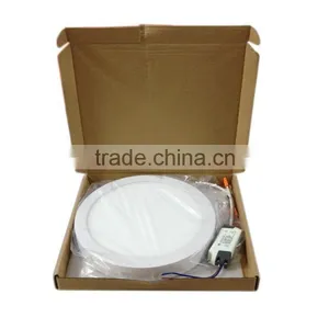 Small Size 5 Years' Lifespan White Frame Surface Mounted 300MM 18W LED Round Panel thumbnail-6
