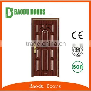 High Quality Ghana Steel Door Used Exterior thumbnail-1