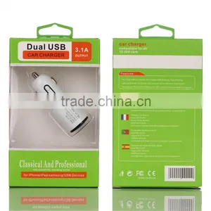 Factory Supply Charger 2-USB Ports High Light PC Quick Car Charger thumbnail-3