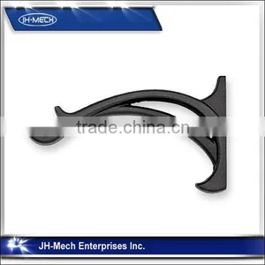 Wrought Iron Bracket, Window Curtain Rod thumbnail-1