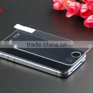 GXS Wholesale 99% High Transparency Clear Tempered Glass Screen Protector for Iphone 4 thumbnail-4