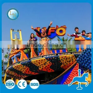 Thrilling Rides Amusement Park Equipment Flying UFO Ride thumbnail-4