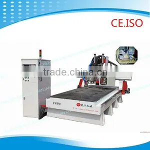 CHENCAN HSD ATC Spindle 1325 Wood Machine CNC Machine CNC Router With Gang Drill & Saw thumbnail-1