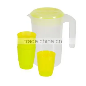 4 Litre Plastic Jug With 5 Pcs Cup thumbnail-1