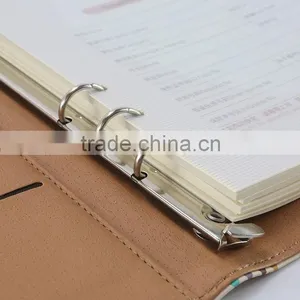 A6 Cute Magnetic USB Lock PU Cover Notebook With Pen thumbnail-4