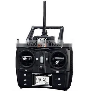 WFLY WFT06II 2.4GHz 6-Channel Radio System Transmitter for RC Model thumbnail-1