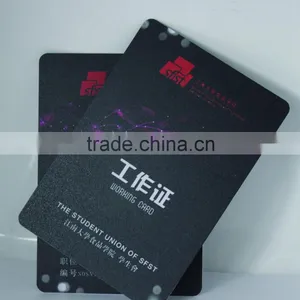 Factory Thick Design Hard Clear Plastic Transparent PVC Business Card With Standard Size thumbnail-4