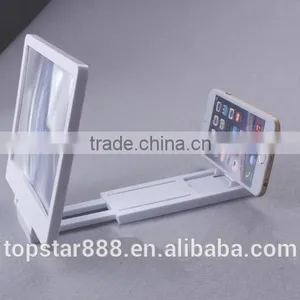 2015 New Arrived Universal Foldable 3D Mobile Phone Screen Magnifier, Mobile Phone Magnifier With Stand thumbnail-4