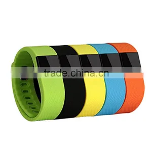 2016 Tw64 Smart Bracelet Fitness Tracker Bluetooth 4.0 Smart Band Sport Bracelet Pedometer for IOS Android Samsung thumbnail-1