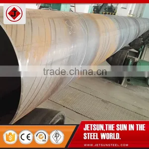 High Quality DB - API 5L Steel Pipe, X60, X65 Welded Line Pipe, ERW, SAW, LSAW, SSAW Bare / Black Painted thumbnail-1