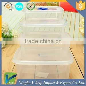 Custom Waterproof Storage Clear Plastic Box for Sale thumbnail-1