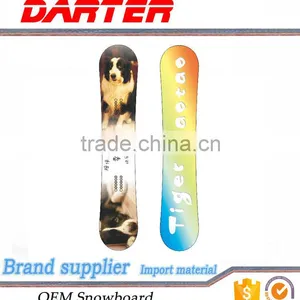 Variety of Sizes Silk-screen Printing Flat Camber Analog Snowboard thumbnail-1