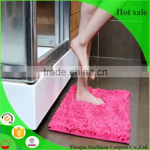 2016 Hot Sale100% Polyester Pvc Backed Bath Mat Bathroom thumbnail-1