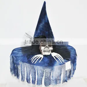 Halloween Blue Witch Hat for Party Supplies thumbnail-1
